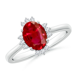 Oval AAA Ruby