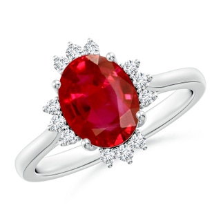 Oval AAA Ruby