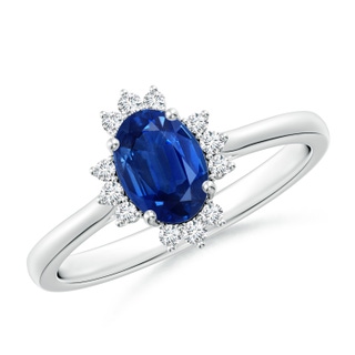 Oval AAA Blue Sapphire