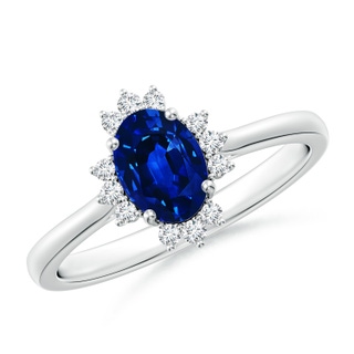 Oval AAAA Blue Sapphire