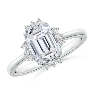 Emerald Cut H, SI2 Diamond