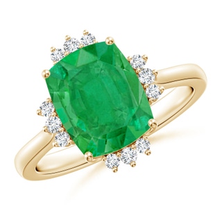 Cushion Rectangular AA Emerald