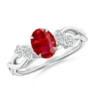 Oval AAA Ruby