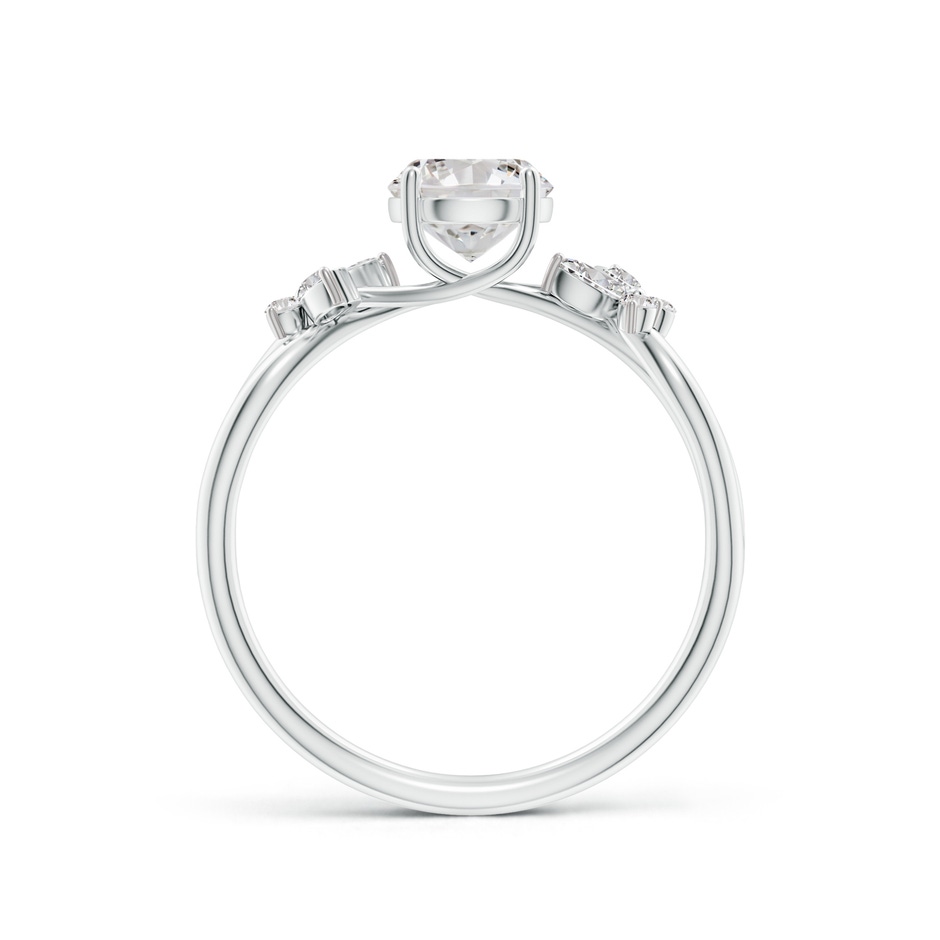 5.9mm IJI1I2 Round Diamond Butterfly Engagement Ring in White Gold side 199