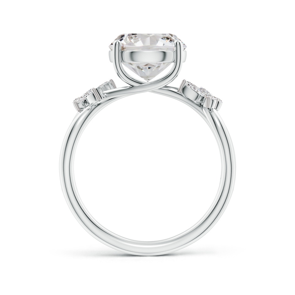 9.2mm IJI1I2 Round Diamond Butterfly Engagement Ring in P950 Platinum side 199