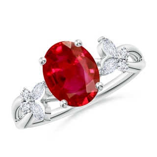 Oval AAA Ruby