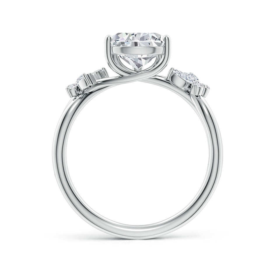 10x8mm HSI2 Pear-Shaped Diamond Butterfly Engagement Ring in P950 Platinum side 199