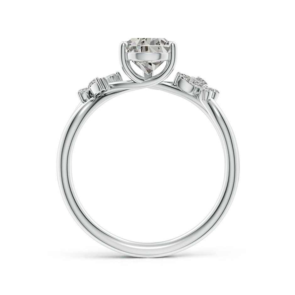 9.5x6mm KI3 Pear-Shaped Diamond Butterfly Engagement Ring in White Gold side 199