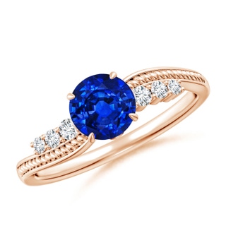 Round AAAA Blue Sapphire