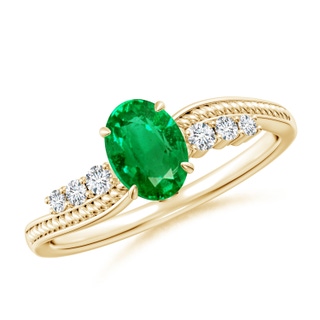 Oval AAA Emerald