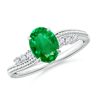 Oval AAA Emerald