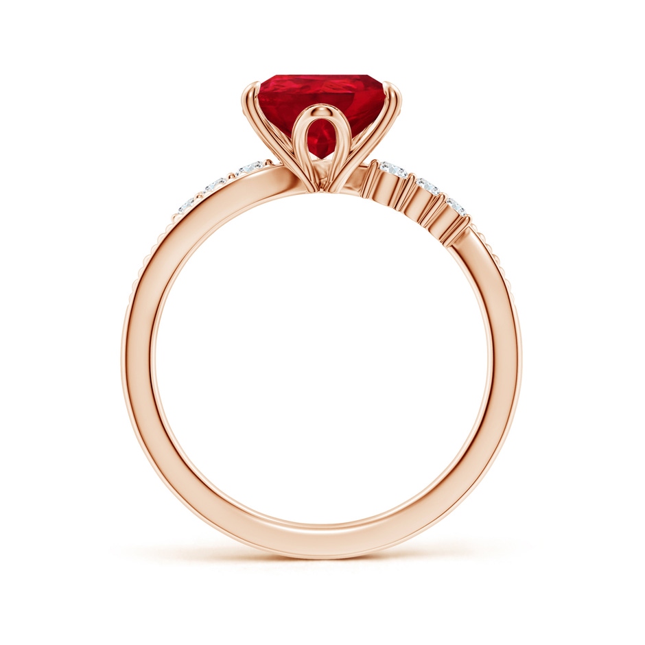 10x8mm AAA SR4619RD-RG-AAA-10x8 in Rose Gold side 199