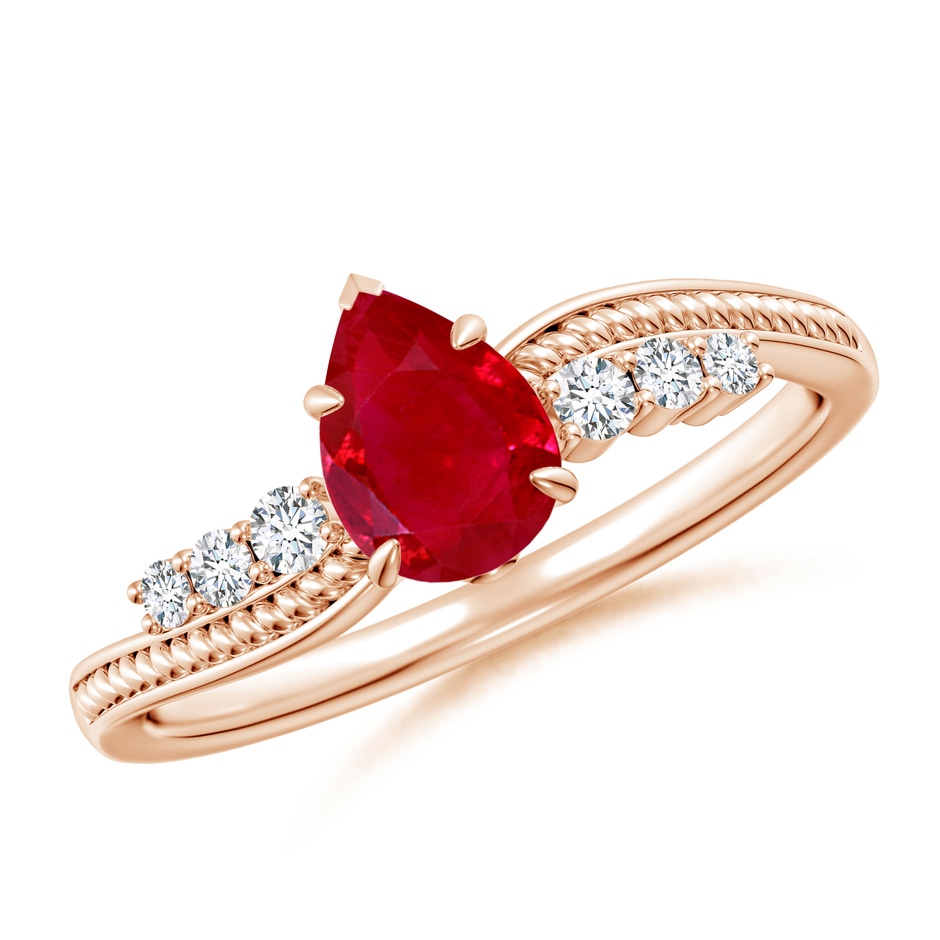 7x5mm AAA SR4619RD-RG-AAA-7x5 in Rose Gold 
