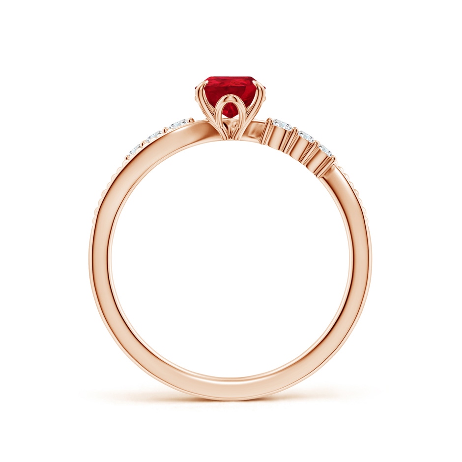 7x5mm AAA SR4619RD-RG-AAA-7x5 in Rose Gold side 199