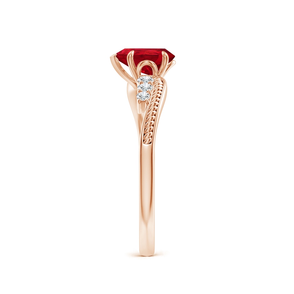 7x5mm AAA SR4619RD-RG-AAA-7x5 in Rose Gold side 299
