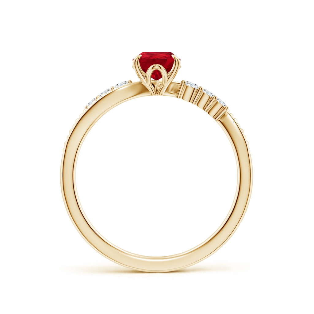 7x5mm AAA SR4619RD-YG-AAA-7x5 in Yellow Gold - side 199