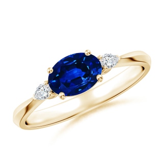 Oval AAAA Blue Sapphire