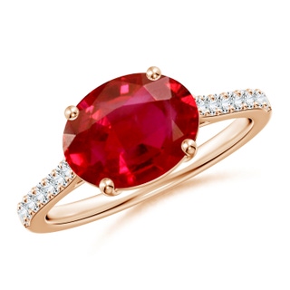 Oval AAA Ruby