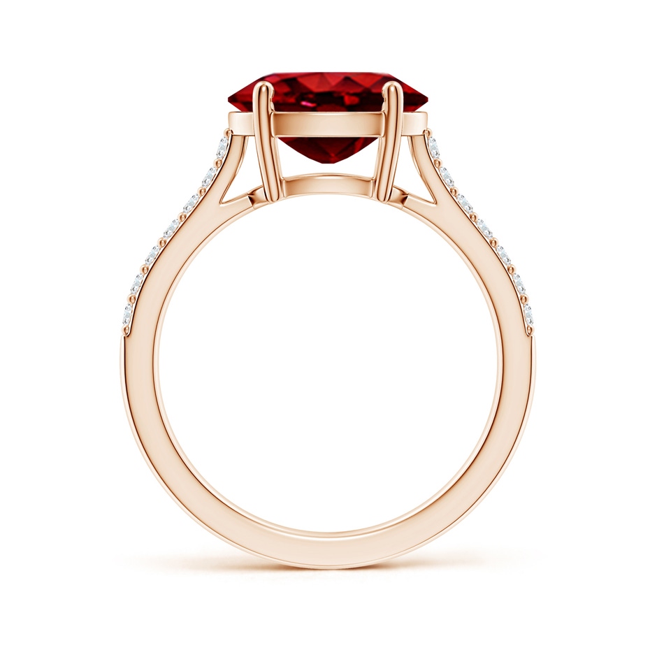 10x8mm AAAA SR4625RD-RG-AAAA-10x8 in Rose Gold side 199