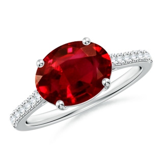 Oval AAAA Ruby