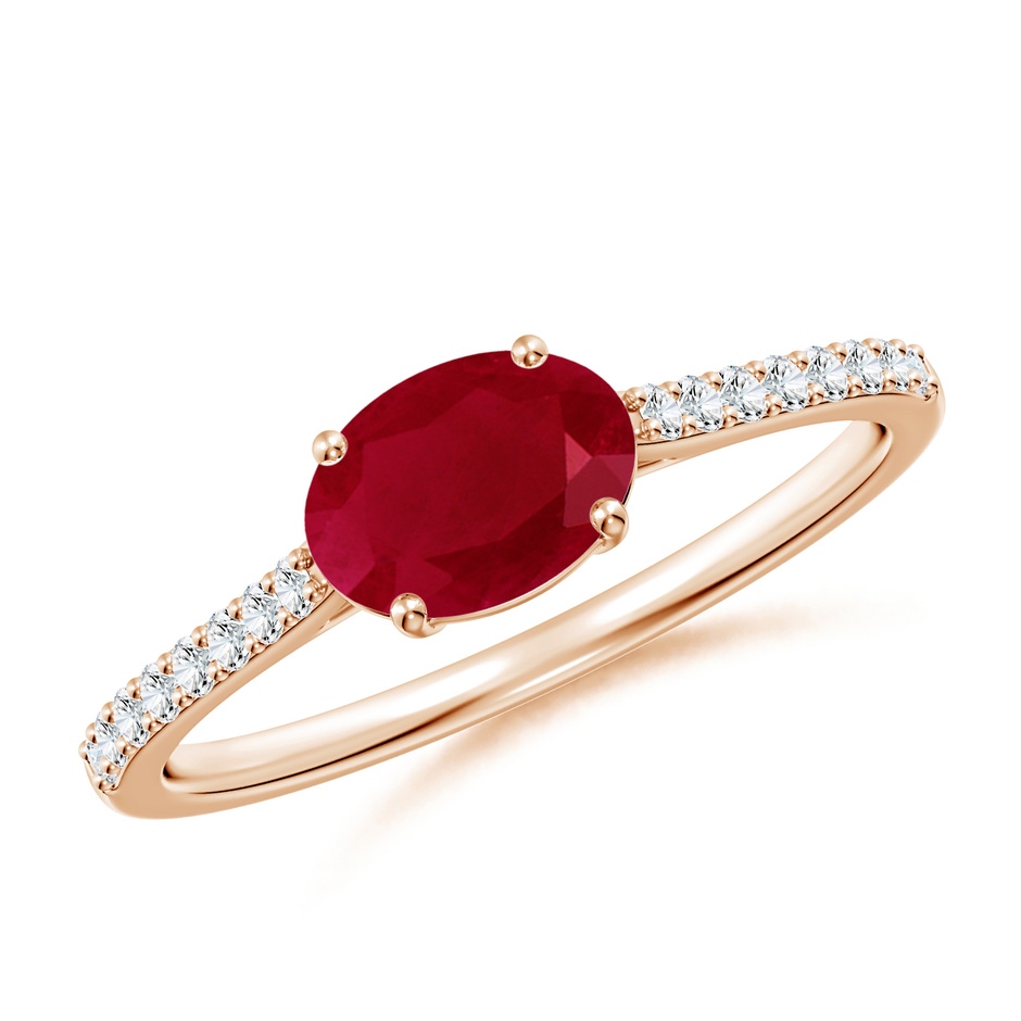 7x5mm AA SR4625RD-RG-AA-7x5 in Rose Gold 