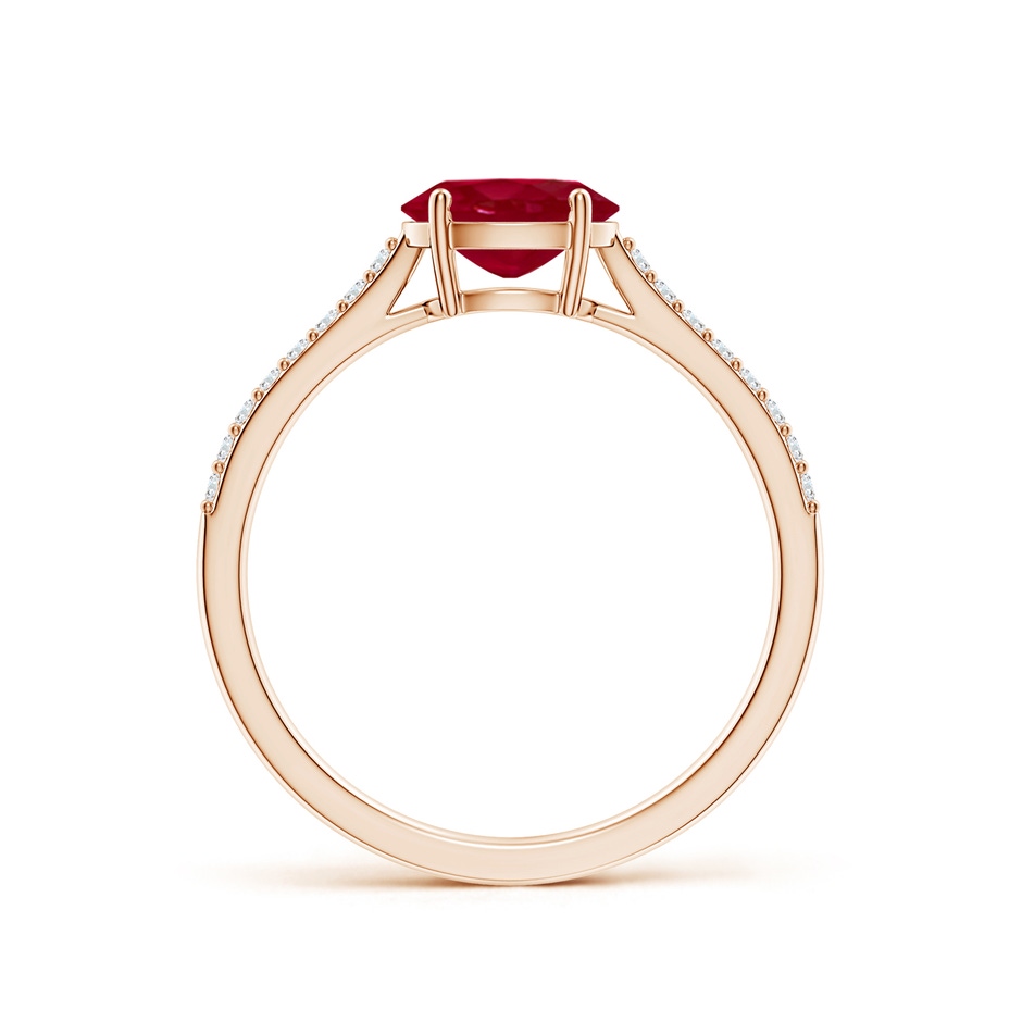 7x5mm AA SR4625RD-RG-AA-7x5 in Rose Gold side 199