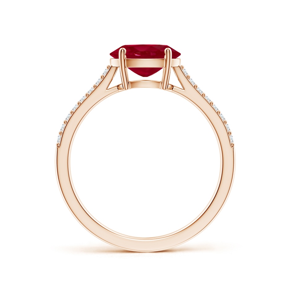 8x6mm AA SR4625RD-RG-AA-8x6 in Rose Gold side 199