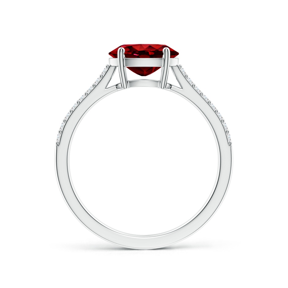 8x6mm AAAA SR4625RD-WG-AAAA-8x6 in White Gold side 199