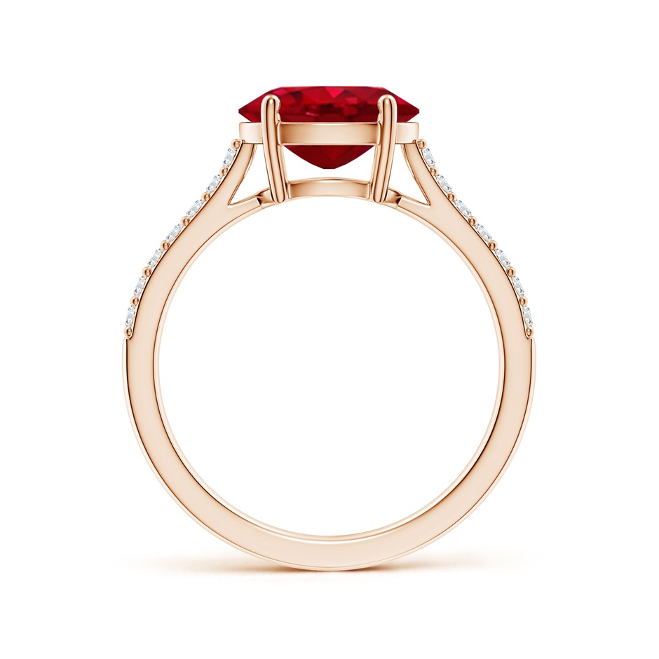 9x7mm AAA SR4625RD-RG-AAA-9x7 in Rose Gold side 199