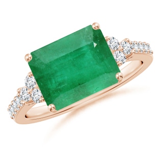 Emerald Cut A Emerald