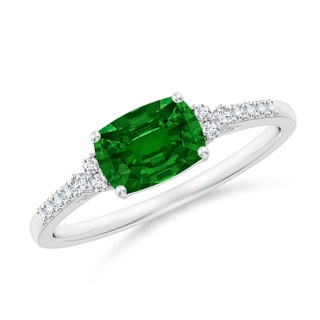 Cushion Rectangular AAAA Emerald