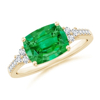 Cushion Rectangular AAA Emerald