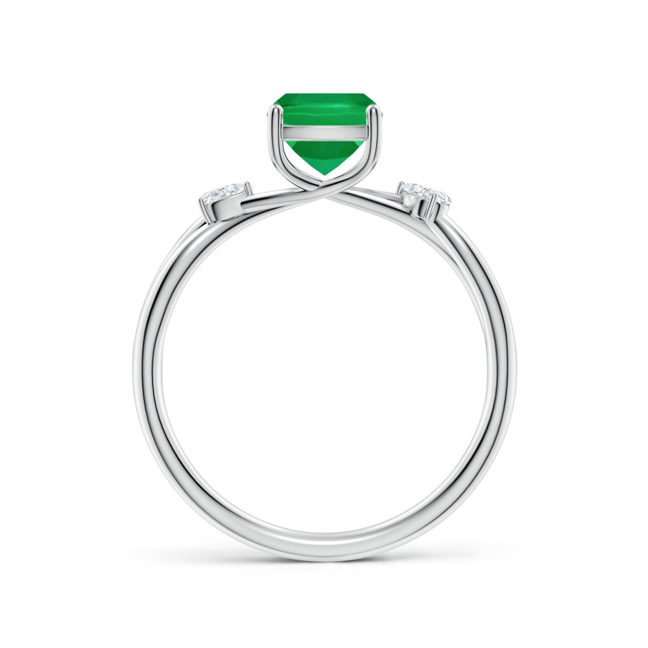 8x6mm AA SR4634ED-WG-AA-8x6 in White Gold side 199