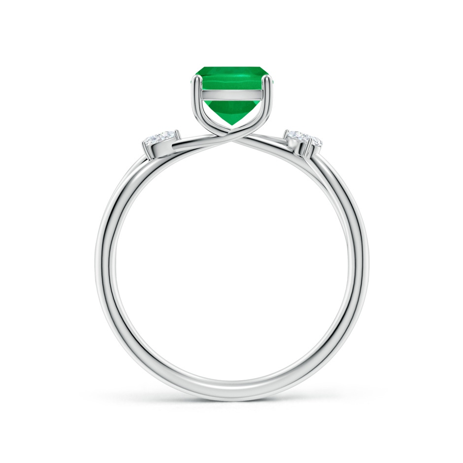 8x6mm AAA SR4634ED-WG-AAA-8x6 in White Gold side 199