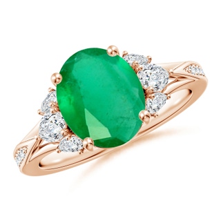 Oval A Emerald