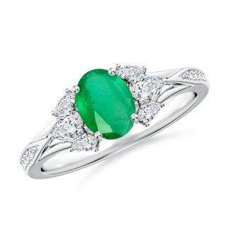 Oval A Emerald
