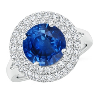 Round AAA Blue Sapphire