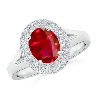 Oval AAA Ruby