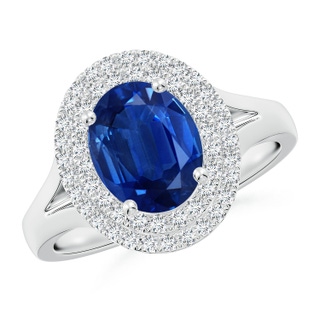 Oval AAA Blue Sapphire