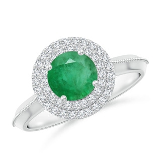 Round A Emerald
