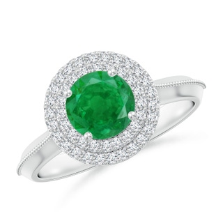 Round AA Emerald