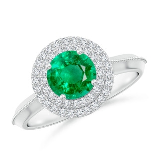 Round AAA Emerald