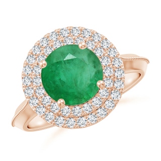 Round A Emerald