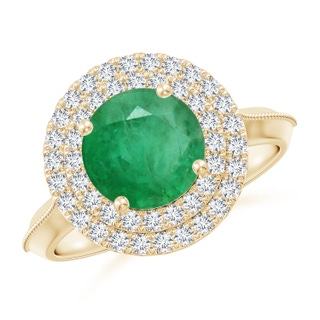 Round A Emerald