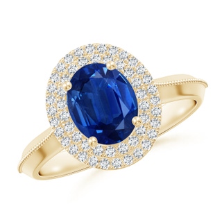 Oval AAA Blue Sapphire