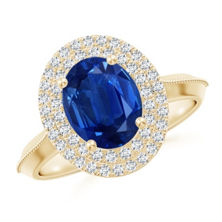 Oval AAA Blue Sapphire