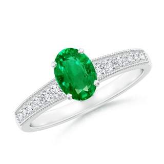 Oval AAA Emerald