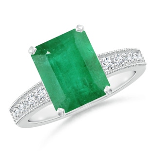 Emerald Cut A Emerald