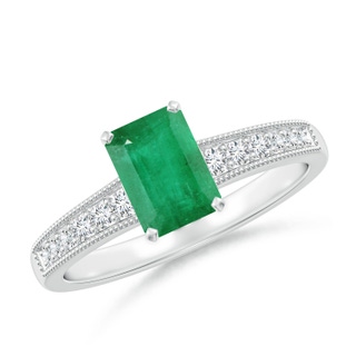 Emerald Cut A Emerald