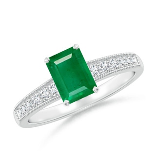 Emerald Cut AA Emerald
